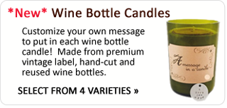 Wine Bottle Candles