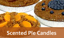 Scented Pie Candles